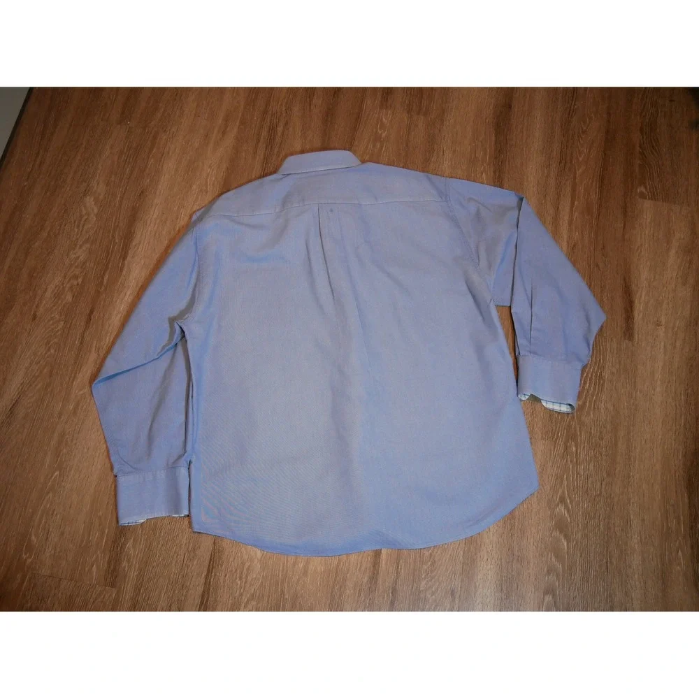Colours Alexander Julian Chapel Hill Oxford Shirt Mens XL Blue Supreme Cotton - Picture 3 of 4